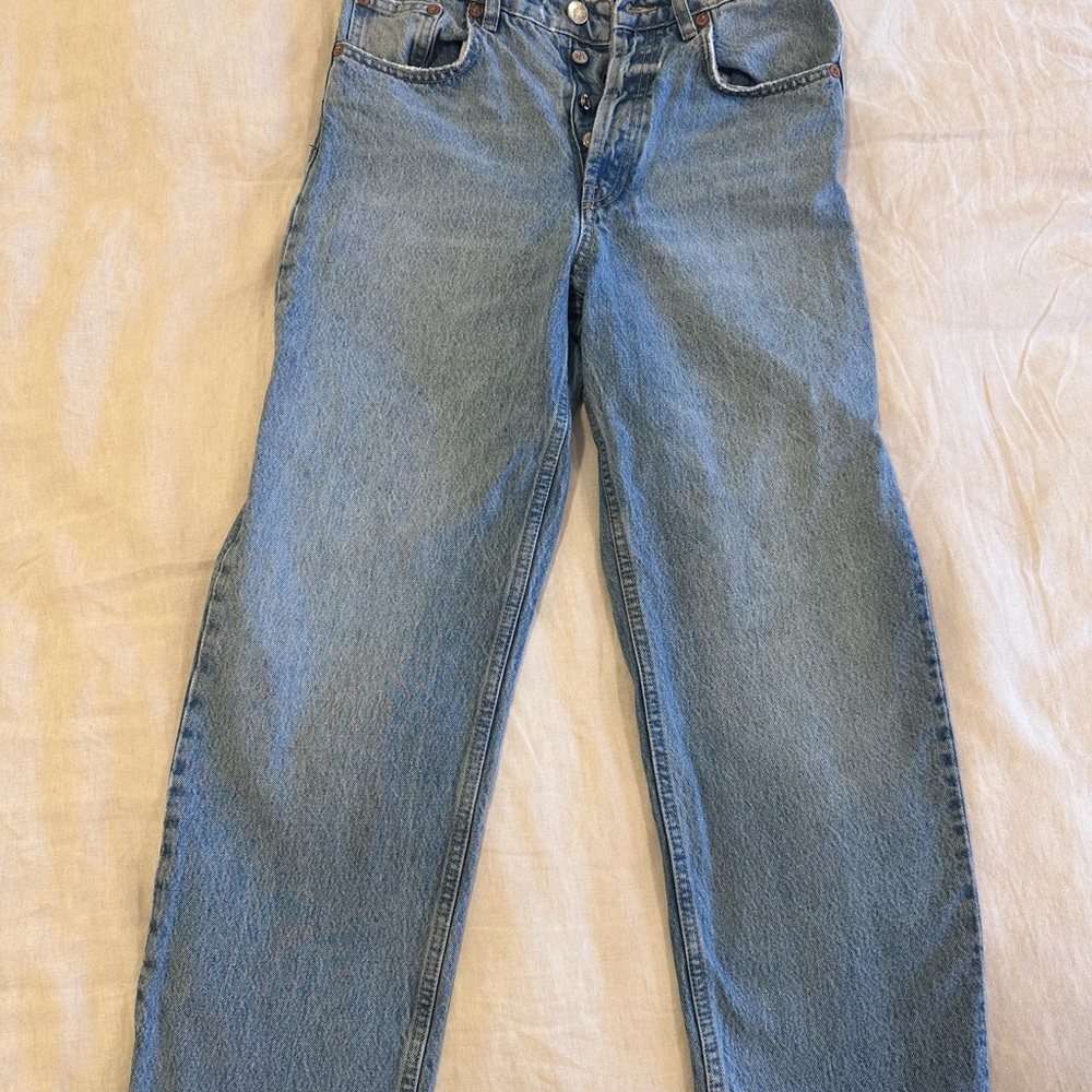 Zara Light Blue Denim Jeans